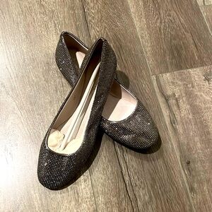 Antonio, Melani GRAY studied ballerina flats brand new Size 9